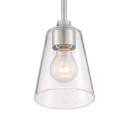Nuvo Lighting Bransel 5" Wide Pendant Brushed Nickel