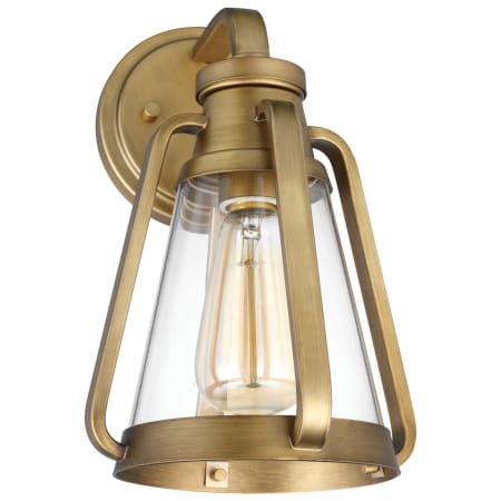 Nuvo Lighting Everett 11" Tall Wall Sconce Natural Brass