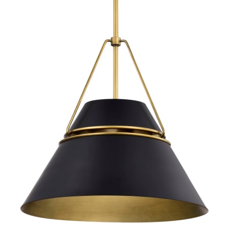Nuvo Lighting Adina 3 Light 18" Wide Pendant with Shade Matte Black