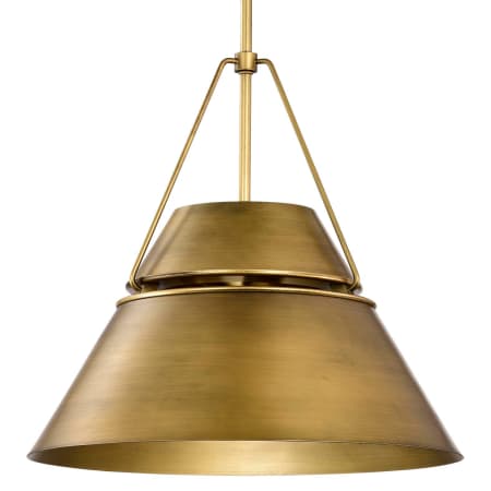 Nuvo Lighting Adina 3 Light 18" Wide Pendant Natural Brass