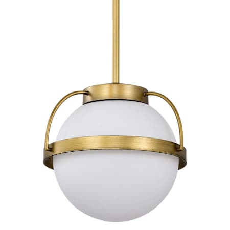 Nuvo Lighting Lakeshore 10" Wide Pendant Natural Brass