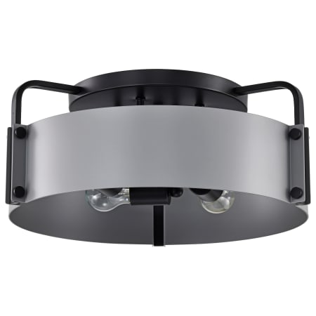 Nuvo Lighting Altos 4 Light 18" Wide Semi-flush Drum Ceiling Fixture Matte Gray