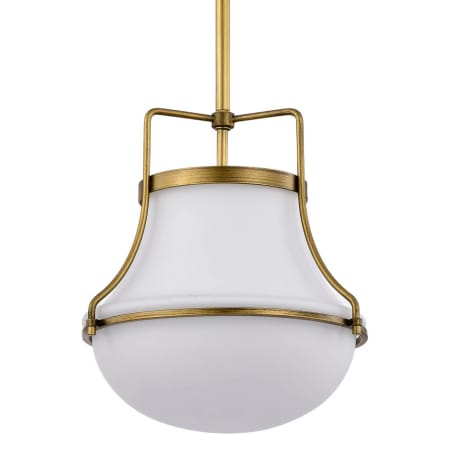 Nuvo Lighting Valdora 11" Wide Pendant with Shade Natural Brass