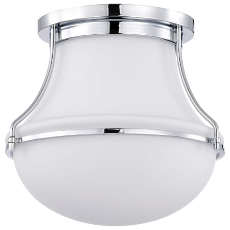 Nuvo Lighting Valdora 11" Wide Flush Mount Bowl Ceiling Fixture Polished Nickel