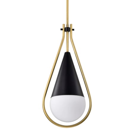 Nuvo Lighting Admiral 7" Wide Mini Pendant with Shade Matte Black