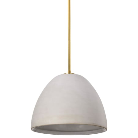 Nuvo Lighting Collins 14" Wide Pendant Brushed Brass