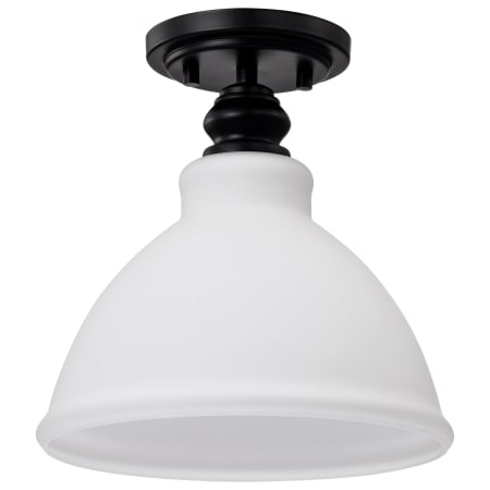 Nuvo Lighting Russel 10" Wide Semi-flush Ceiling Fixture Matte Black