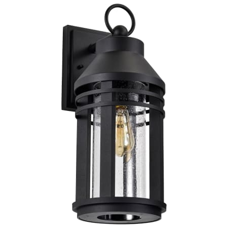 Nuvo Lighting Wilton 20" Tall Outdoor Wall Sconce Matte Black