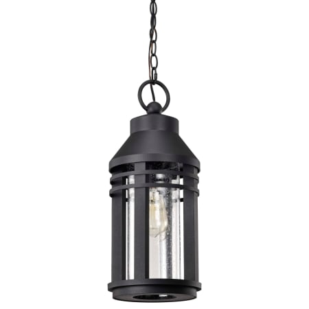 Nuvo Lighting Wilton 9" Wide Outdoor Mini Pendant Matte Black