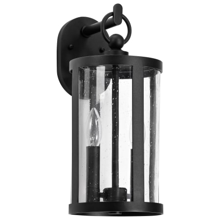 Nuvo Lighting Broadstone 2 Light 20" Tall Outdoor Wall Sconce Matte Black