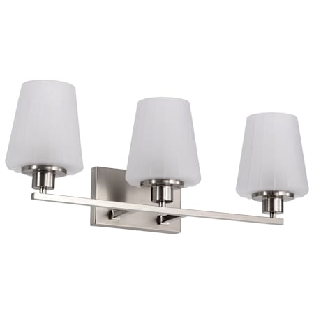 Nuvo Lighting Lune 3 Light 24" Wide Vanity Light Brushed Nickel