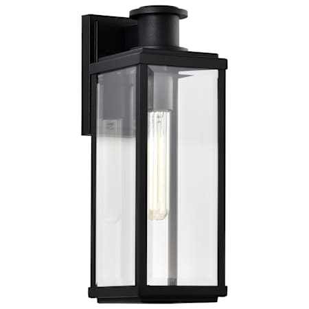 Nuvo Lighting Luca 17" Tall Outdoor Wall Sconce Sand Black