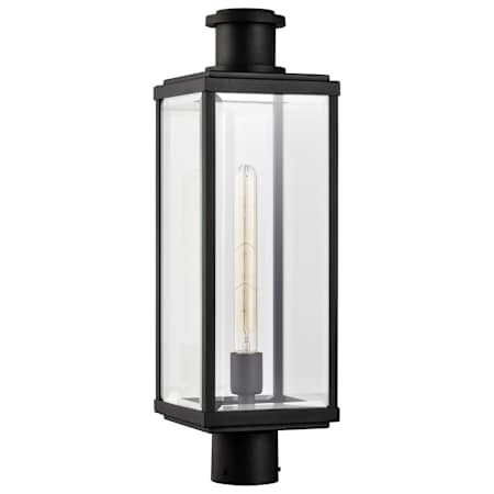 Nuvo Lighting Luca 23" Tall Post Light Sand Black