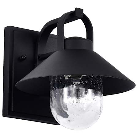 Nuvo Lighting Ridge 9" Tall Outdoor Wall Sconce Black