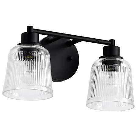 Nuvo Lighting Grayson 2 Light 15" Wide Vanity Light Matte Black