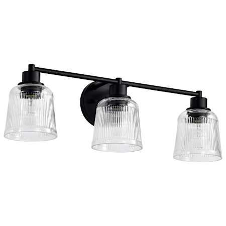 Nuvo Lighting Grayson 3 Light 24" Wide Vanity Light Matte Black