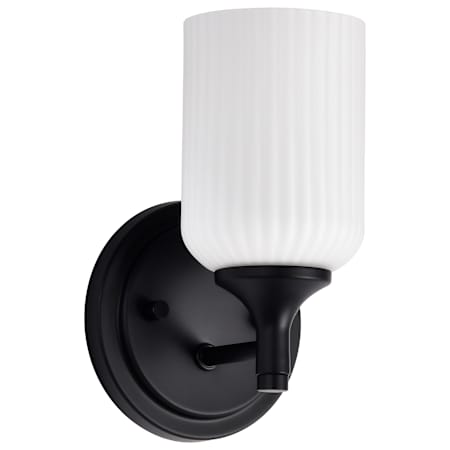 Nuvo Lighting Solara 9" Tall Bathroom Sconce Matte Black