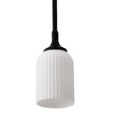 Nuvo Lighting Solara 5" Wide Mini Pendant Matte Black
