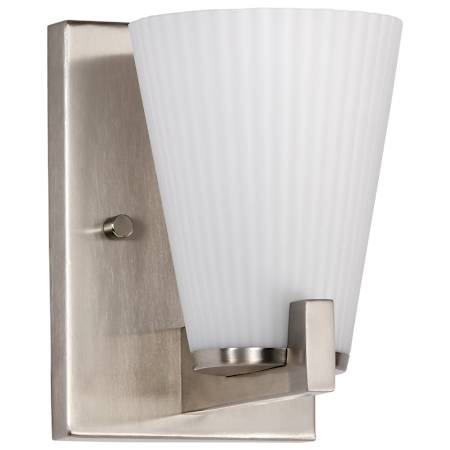Nuvo Lighting Royale 7" Tall Bathroom Sconce Brushed Nickel