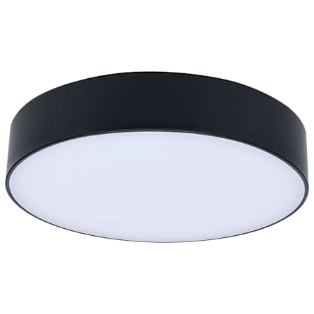 Nuvo Lighting 6" Wide Trimless Flush Mount Outdoor Ceiling Fixture Black