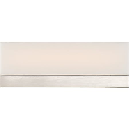 Nuvo Lighting Jackson Single Light 13" Wide Integrated LED Bath Bar Brushed Nickel