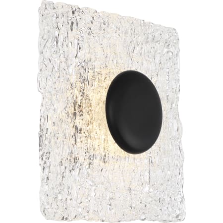 Nuvo Lighting Riverbed 10" Wide Rectangular LED Flush Mount Ceiling Fixture Matte Black