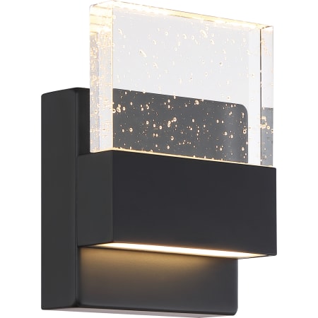 Nuvo Lighting Ellusion 6" Tall LED Bathroom Sconce Matte Black