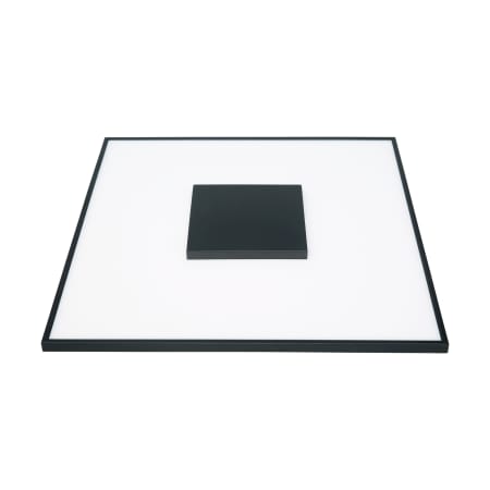 Nuvo Lighting 17" Wide LED Flush Mount Square Ceiling Fixture - 277 Black