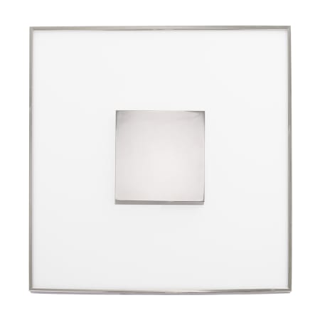 Nuvo Lighting 17" Wide LED Flush Mount Square Ceiling Fixture - 277 Polished Nickel