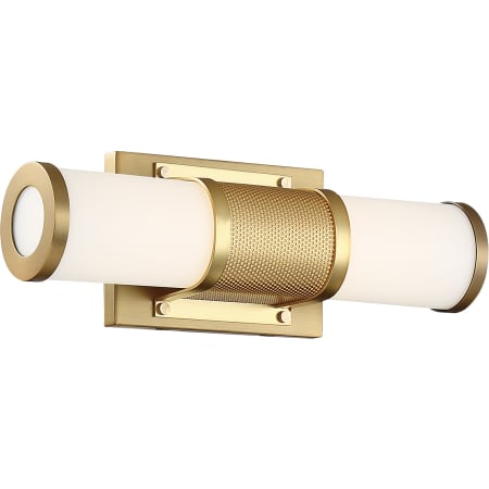 Nuvo Lighting Caper 2 Light 13" Wide LED Bathroom Vanity Light Brushed Brass