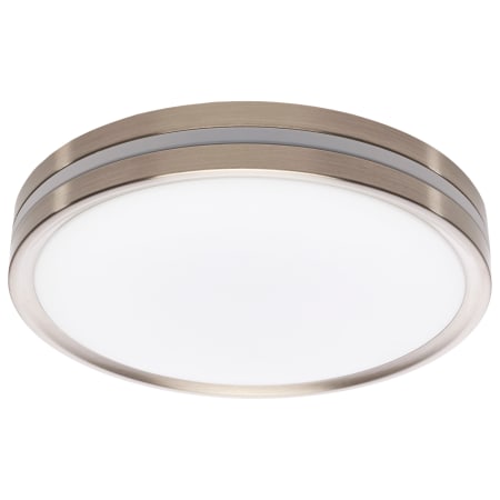 Nuvo Lighting 12" Wide LED Flush Mount Drum Ceiling Fixture Brushed Nickel
