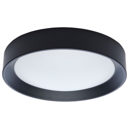 Nuvo Lighting Selene 14" Wide Flush Mount Drum Ceiling Fixture Black