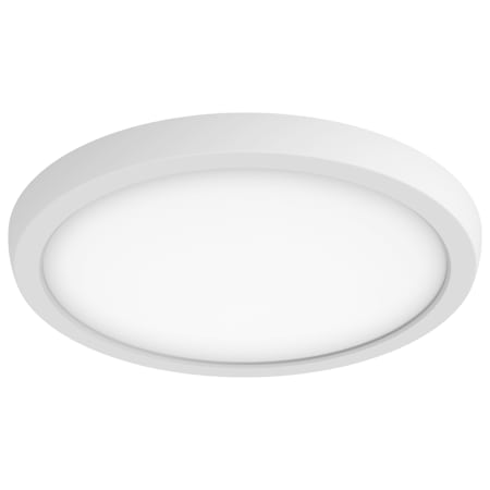Nuvo Lighting 9" Wide 1 Light LED Flush Mount Drum Ceiling Fixture White