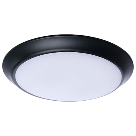 Nuvo Lighting 9" Wide LED Flush Mount Bowl Ceiling Fixture Black