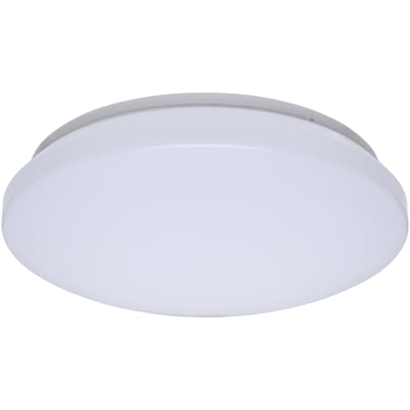 Nuvo Lighting Cloud 11" Wide Integrated LED Flush Mount Bowl Ceiling Fixture with Motion Sensor White