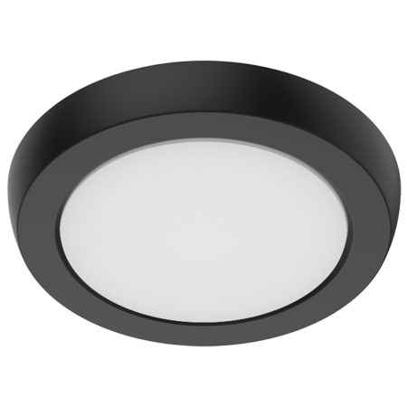 Nuvo Lighting 5" Wide LED Flush Mount Drum Ceiling Fixture Black