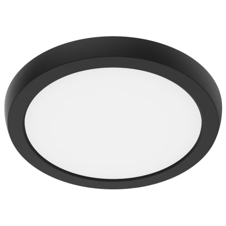 Nuvo Lighting 7" Wide LED Flush Mount Drum Ceiling Fixture - 90 CRI Black