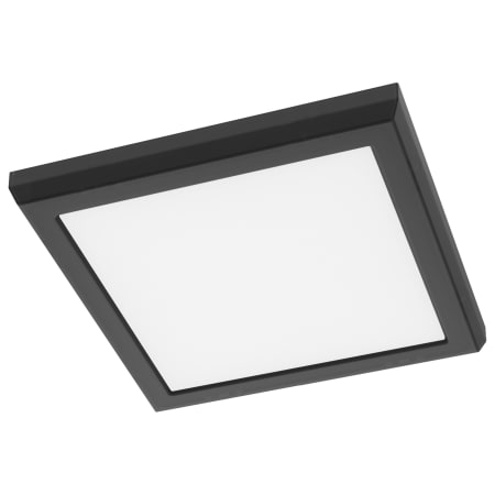 Nuvo Lighting 7" Wide LED Flush Mount Square Ceiling Fixture - 90 CRI Black