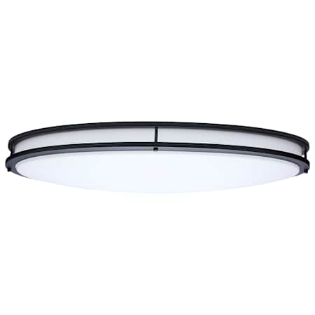 Nuvo Lighting Glamour 32" Wide LED Flush Mount Ceiling Fixture Black
