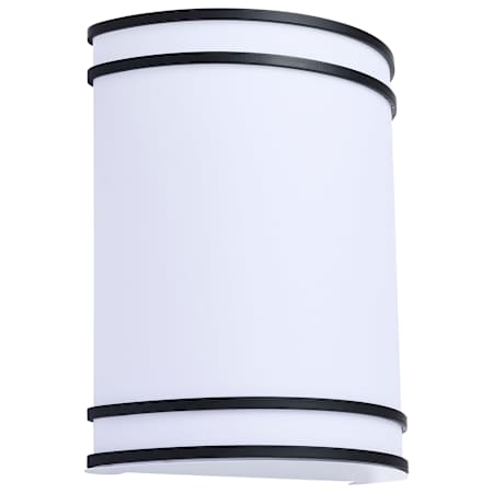 Nuvo Lighting Glamour 11" Tall LED Bathroom Sconce Black