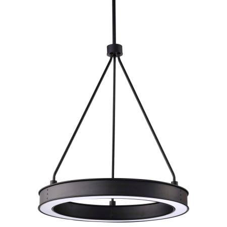 Nuvo Lighting Longford 21" Wide Pendant Textured Black