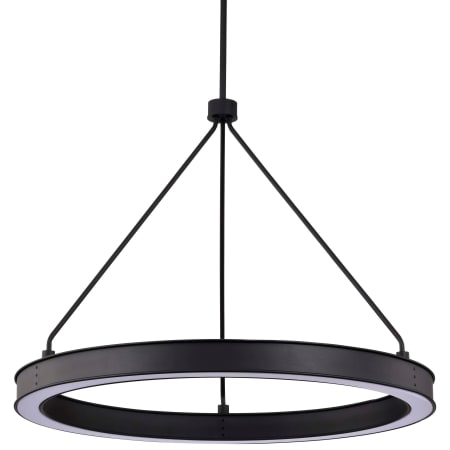 Nuvo Lighting Longford 30" Wide Pendant Textured Black