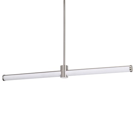 Nuvo Lighting Bowman 36" Wide Linear Pendant Brushed Nickel