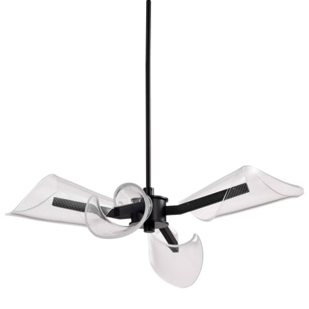 Nuvo Lighting Sedona 28" Wide Chandelier Matte Black