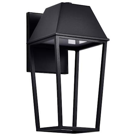 Nuvo Lighting Colt 16" Tall Outdoor LED Wall Sconce Matte Black