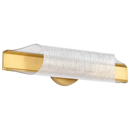 Nuvo Lighting Idris 6" Wide LED Bath Bar Vintage Brass