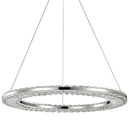 Nuvo Lighting Nova 23" Wide Suspension LED Pendant Polished Nickel