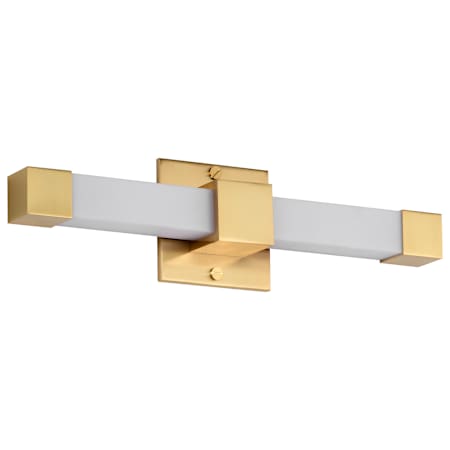 Nuvo Lighting Brightwyn 2 Light 16" Wide LED Bath Bar Brushed Brass