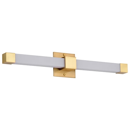 Nuvo Lighting Brightwyn 2 Light 24" Wide LED Bath Bar Brushed Brass