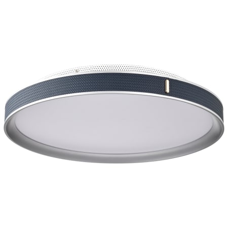 Nuvo Lighting Bandon 20" Wide Flush Mount Drum Ceiling Fixture Gray / Blue
